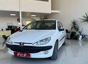 پژو 206 SD v8 (صندوق دار) 1395 سفید