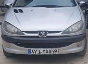 پژو 206 (تیپ2) 1384 نقره‌ای